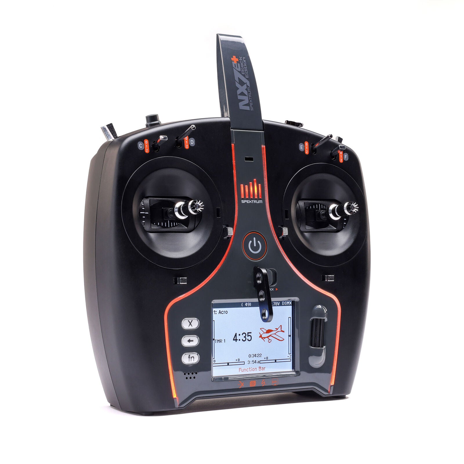 Spektrum Radio NX7e+ 14 Voies Seule Noir SPMR7120EU