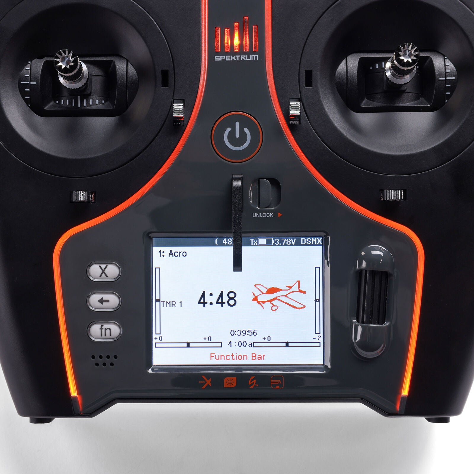 Spektrum Radio NX7e+ 14 Voies Seule Noir SPMR7120EU