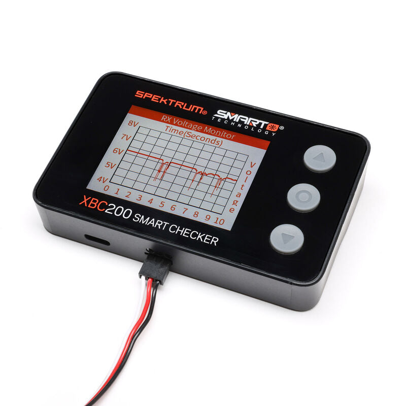 Spektrum Accutester + servo's Smart XBC200