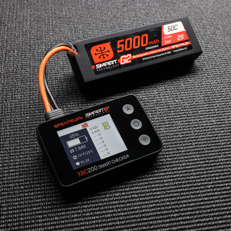 Spektrum Accutester + servo's Smart XBC200