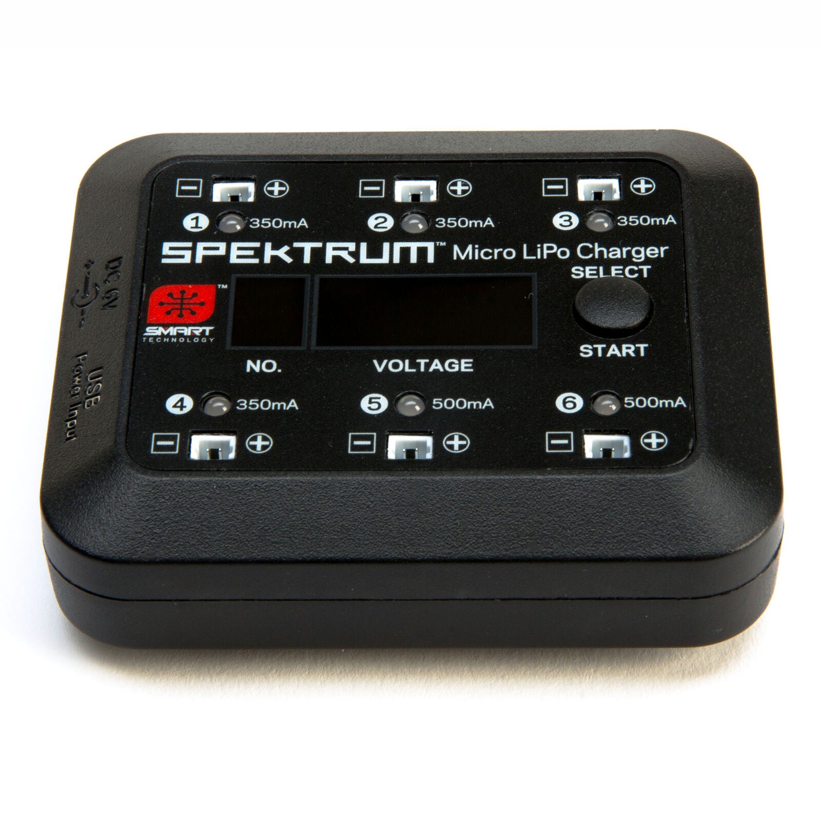 Spektrum Charger Smart S63 Micro 6 Port DC USB Lipo 1S SPMXC1060
