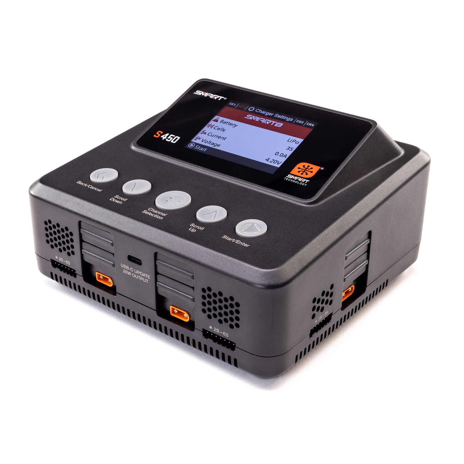 Spektrum Caricabatterie Smart G2 S450 4x50W SPMXC3040I