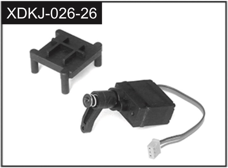 Absima Steering servo + bracket 1/20 J-026-26