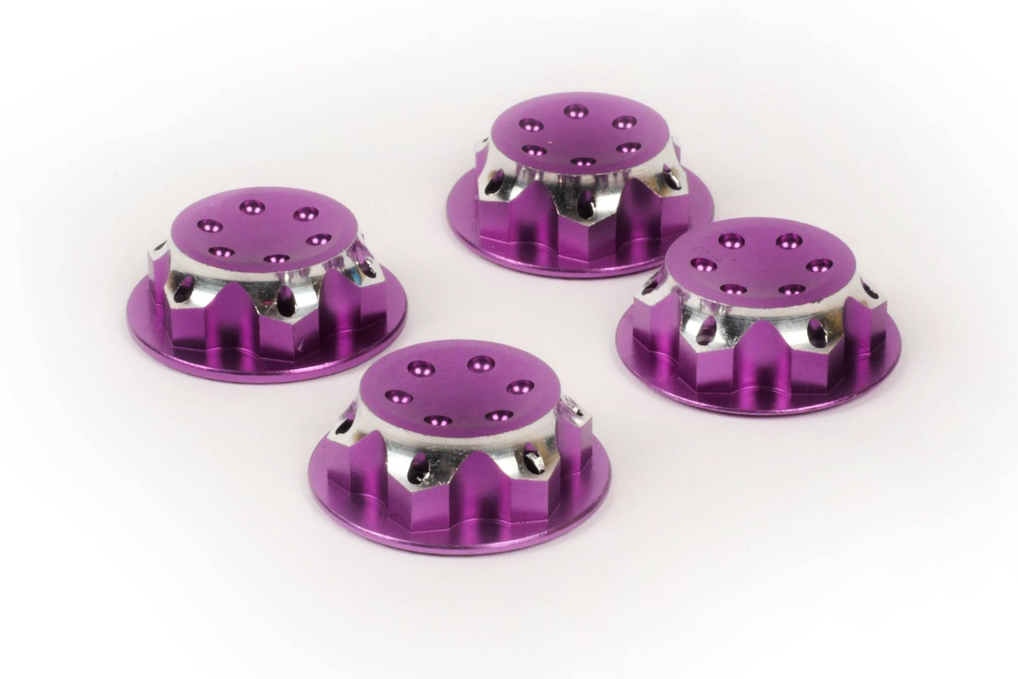 T2M Ecrous borgne 17mm Alu (x4) T422624