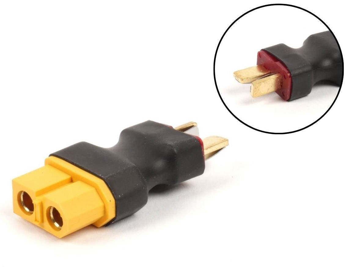 T2M Adaptateur Dean Male / XT60 Femelle T422627