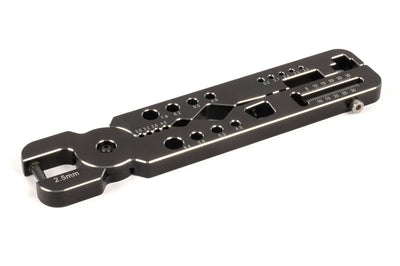 T2M Pinza multiuso in alluminio nero T422663