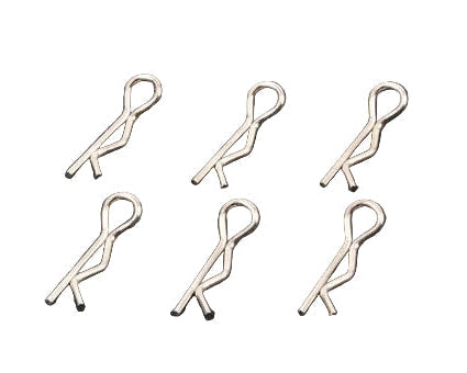 T2M Clips de carrosserie Chrome 1/10 (x6) T4900/7A