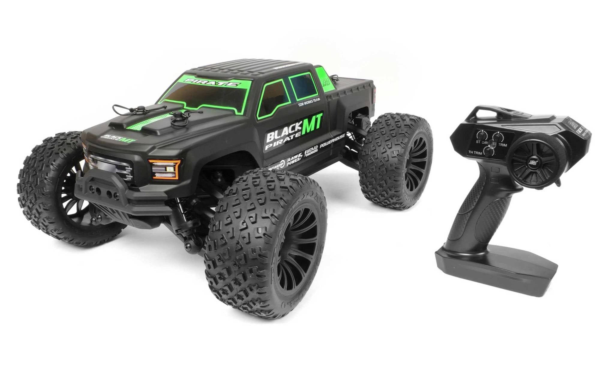 T2M Monster Truck Black Pirate MT 4S 1/10 T4984V4