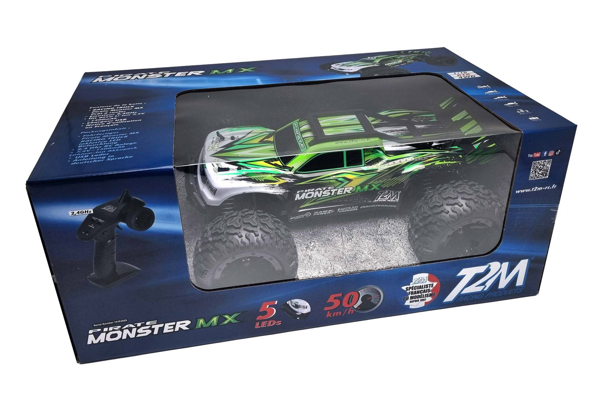 T2M Buggy Pirate Monster MX 4wd RTR T4986