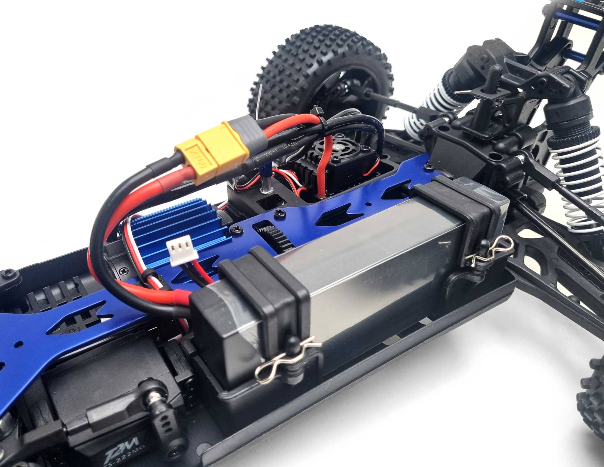 T2M Buggy Pirate Shooter II Brushless Bleu RTR T4989BBU