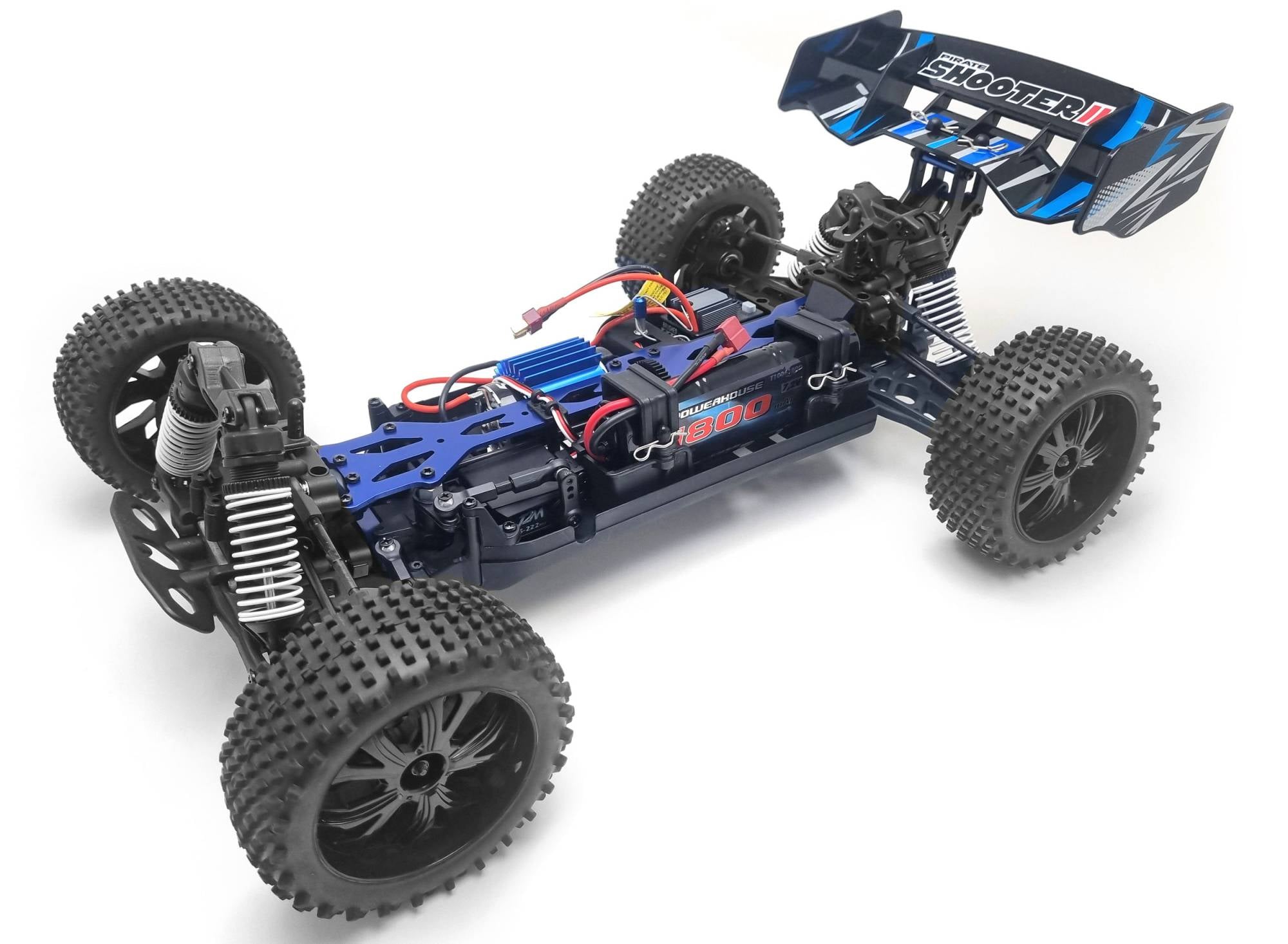 T2M Buggy Pirate Shooter II Brushed Blu RTR T4989BU