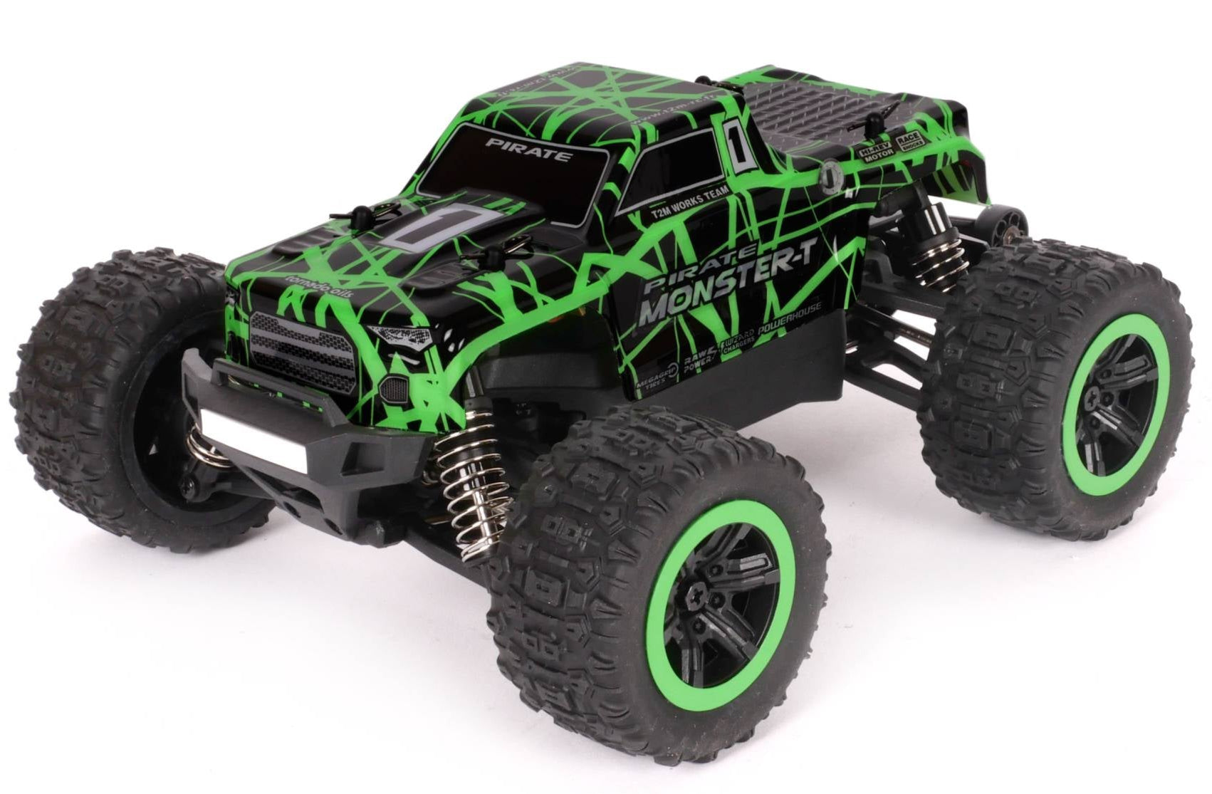 T2M Buggy Pirate Monster-T Vert 4wd RTR T4992GR