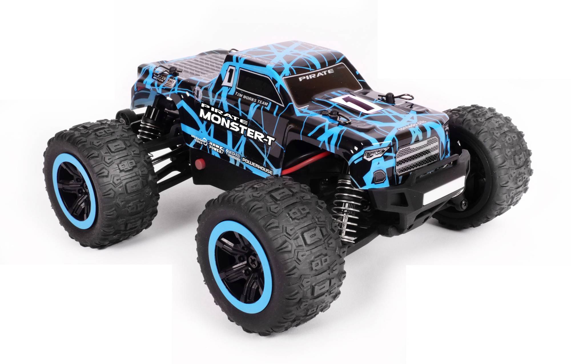 T2M Pirate Monster-T Sininen 4wd RTR T4992B