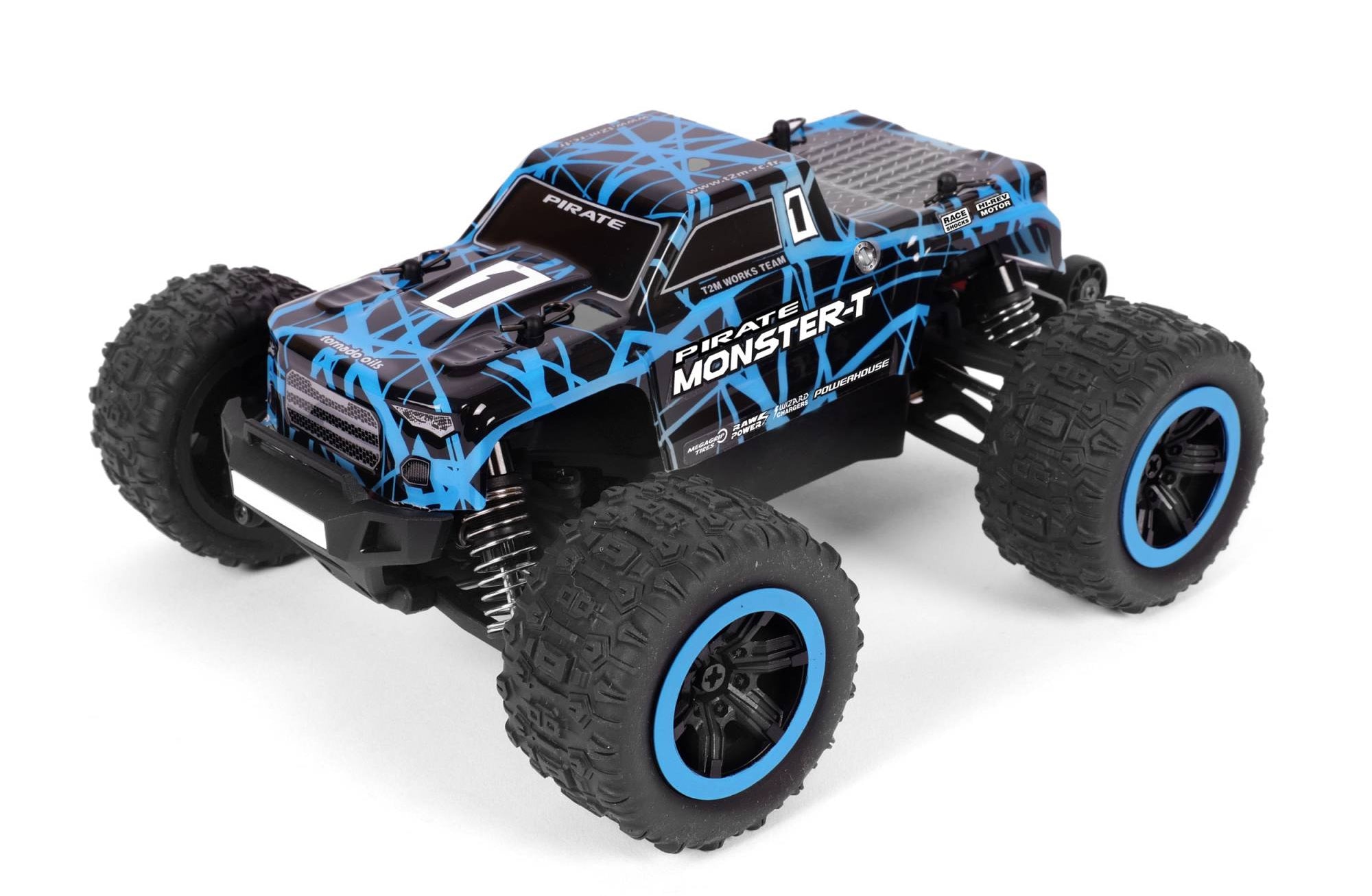 T2M Pirate Monster-T Sininen 4wd RTR T4992B