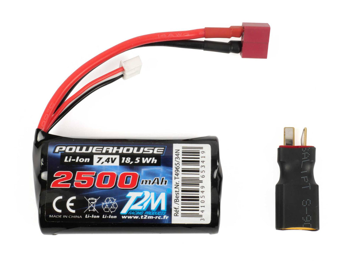 T2M Li-Ionen-Akku 1500 mAh Exocet Graphix T624/34XT