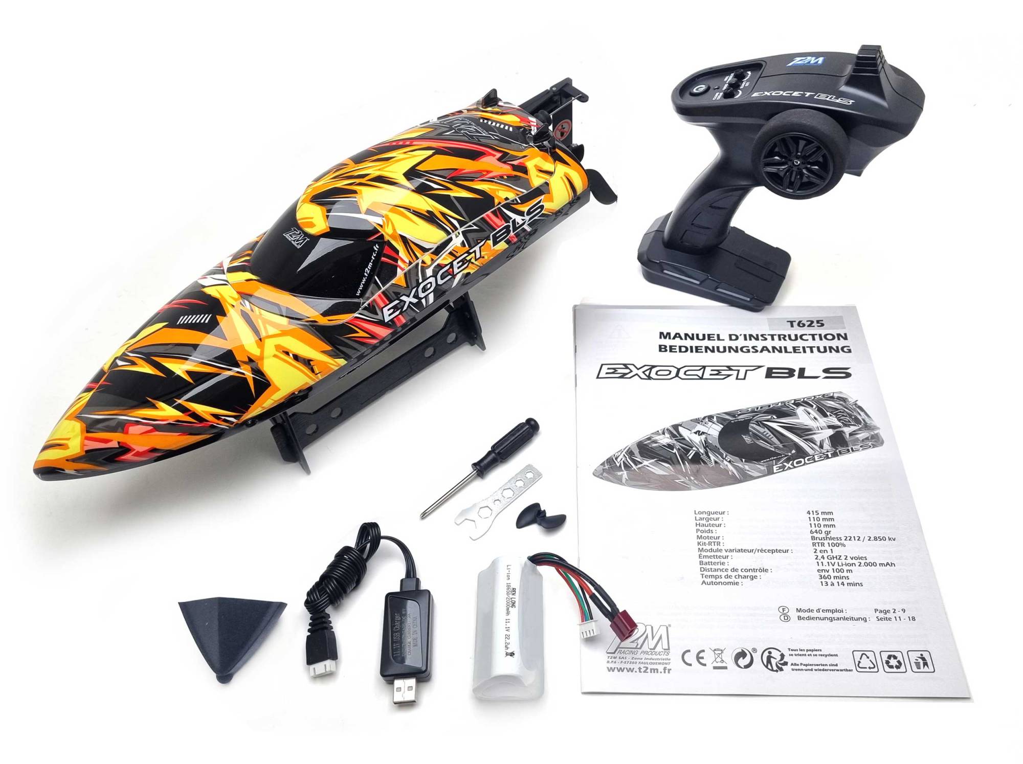 T2M Bateau Exocet BLS T625