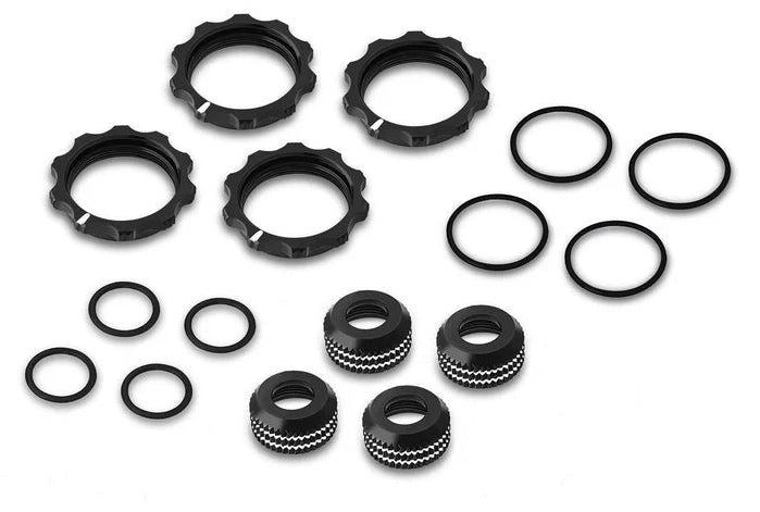 T-Work's Kit Shock absorber rings Alu 13mm B7 TE-244-H