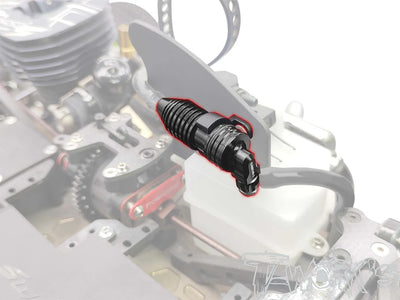 T-Work's Filtre à Carburant V2 Noir TG-068-V2