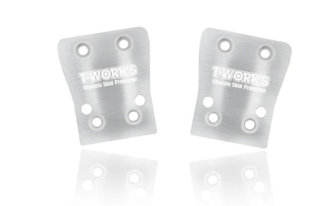 Skid traseiro metálico da T-Work (x2) XB8 2026 TO-220-XB826