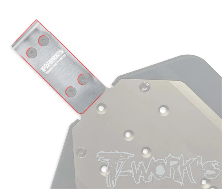 T-Work's Protection de Châssis (2Pcs) RC10 B84 TO-235-B84