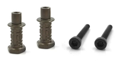 T-Work's Entretoise Amortisseur +4 mm Aluminium (x2) MP10 TO-240-K-4