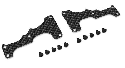 T-Work's Renfort de triangle Arrière Supérieur carbone 1mm (x2) MP11 TO-246-MP11-R-1.0