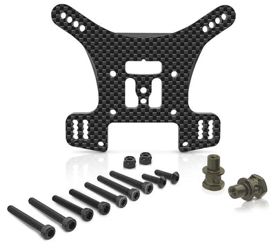 T-Work's Support amortisseurs Arrière carbone MP11 TO-247-MP11-R