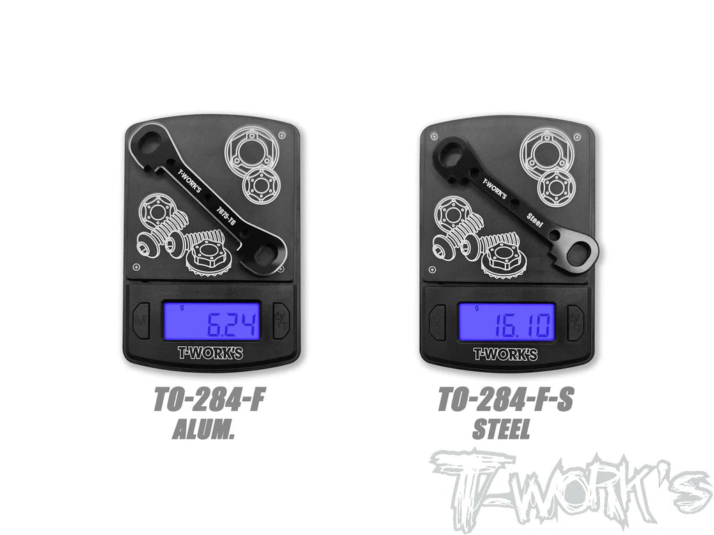 T-Work's Cale Inférieur Avant Métal MBX8 TO-284-F-S