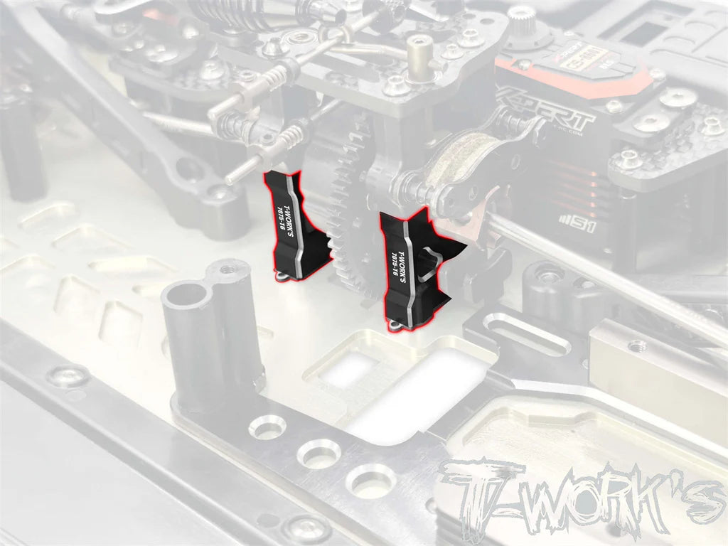 Rolamentos de alumínio para o diferencial central da T-Work (4 unidades) MP11 TO-295-MP11