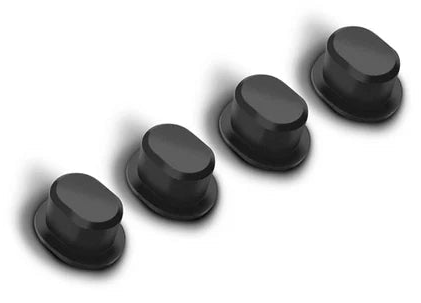 Inserto T-Work in Delrin CNC per triangolo superiore (x4) MBX8 TO-347-M-C
