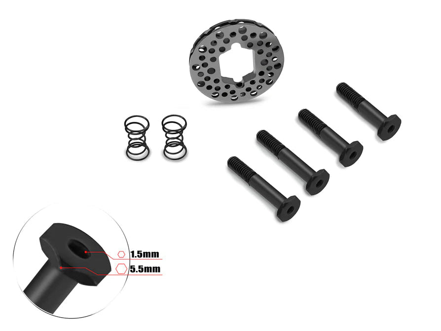 T-Work's Kevyt tuuletettu jarrulevy 30 mm TO-352-B