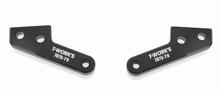 T-Work's Equerre de direction Alu (x2) MP11 TO-354-L