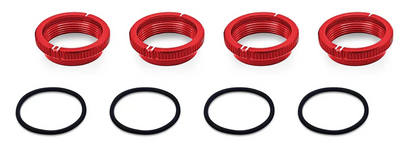 T-Work's Bagues amortisseurs Universelle 16mm Alu (x4) 1/8 TO-356