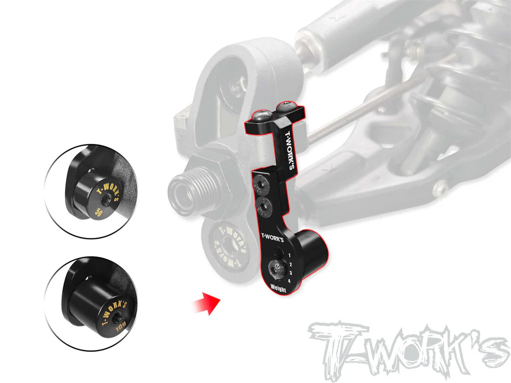 T-Work's Gewichts-Set für XB8-Raketen TO-358-X