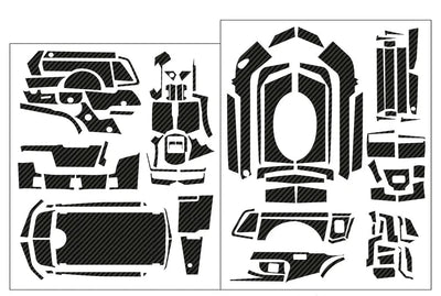 T-Work's kit déco 3D carbone pour Sanwa MT-R TS-086