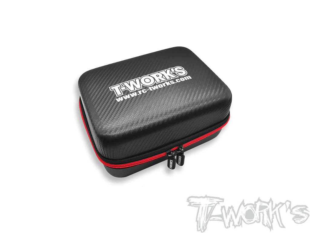 T-Work's Carbon "Hardcase" Box with 7 Storage Boxes TT-075-13A