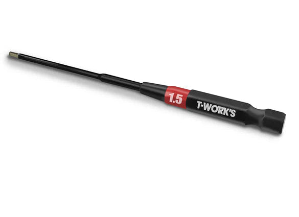 T-Work's Embout Hexagonal 1.5 mm pour Visseuse V2 TT-079-15-V2