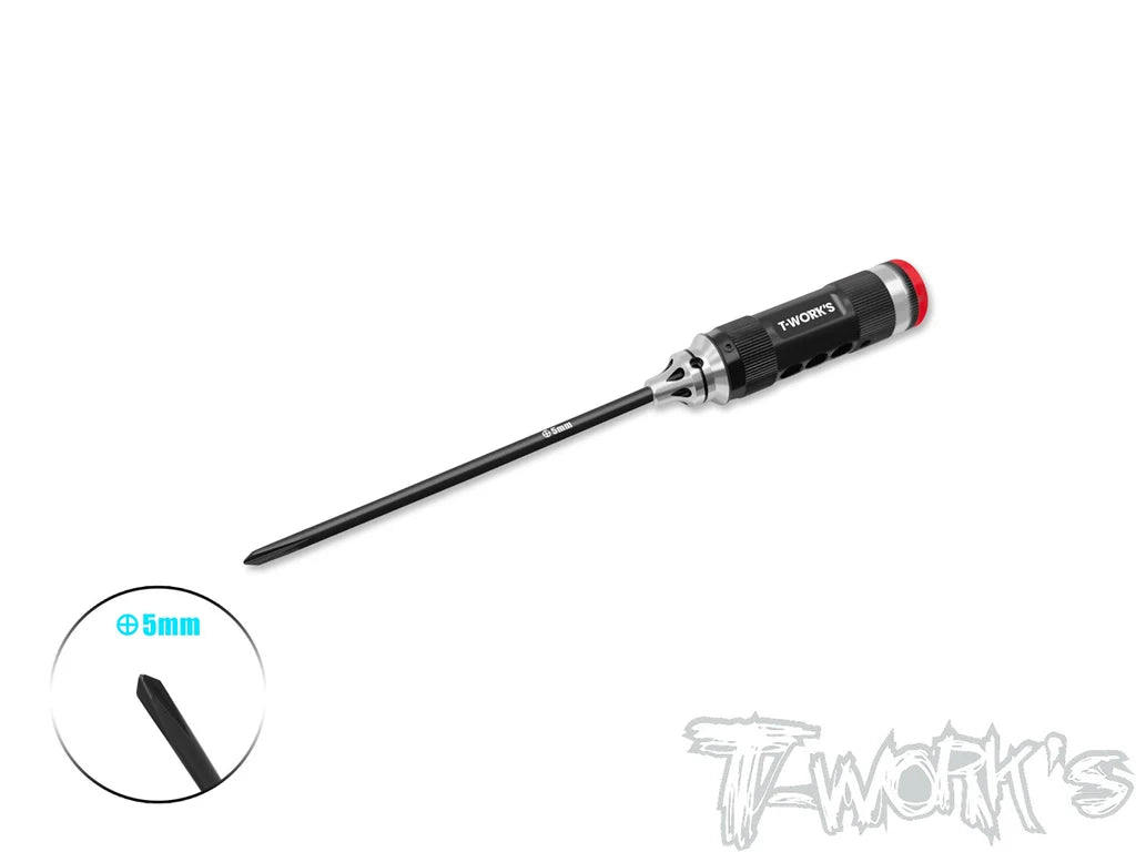 Chave de fendas Phillips da T-Work's, 5 mm x 100 mm, TT-089-P5