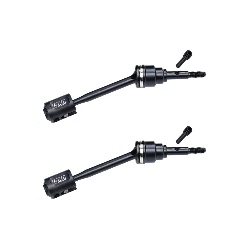 GPM Mini Maxx carbon steel front/rear driveshafts (x2) TXMM050F/RS-BK