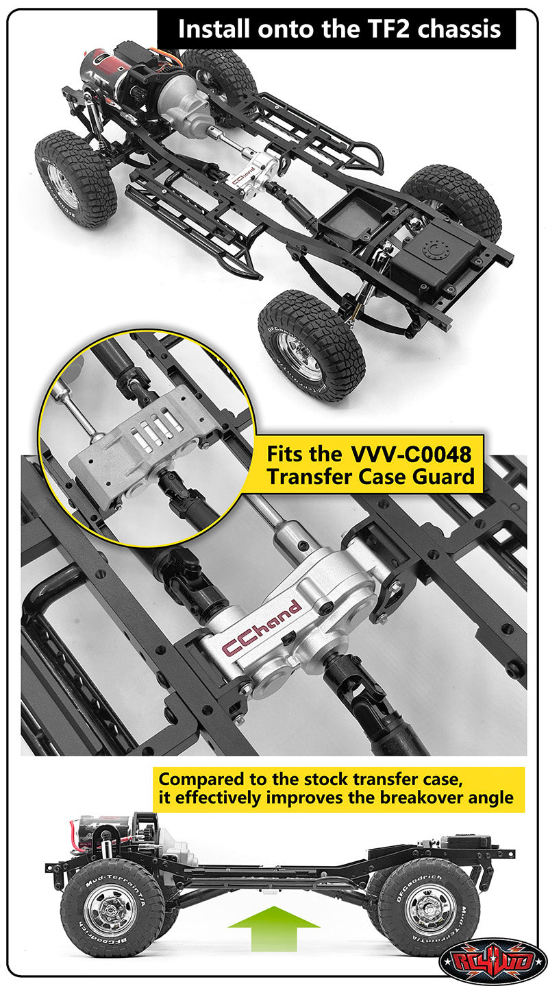 RC4WD Boite de transfert Trail Finder 2/Gelante 2 VVV-C0046