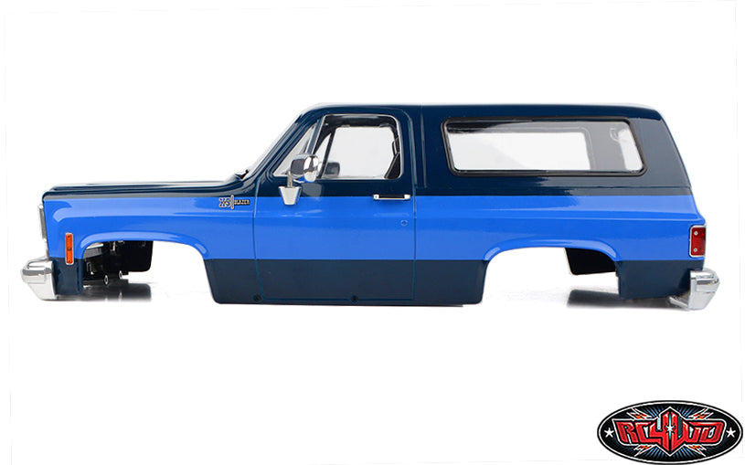RC4WD Karosserie Chevrolet Blazer Hard Body Blau Z-B0272