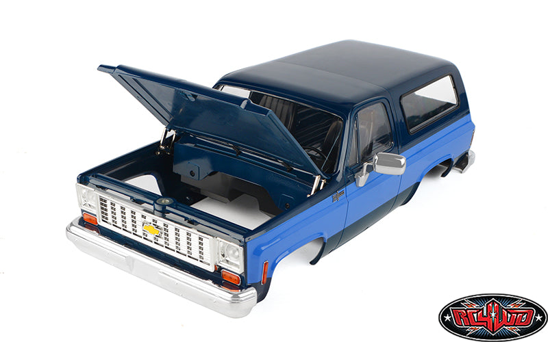 RC4WD Karosserie Chevrolet Blazer Hard Body Blau Z-B0272