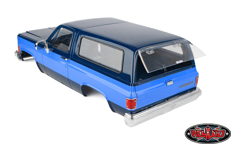 RC4WD Karosserie Chevrolet Blazer Hard Body Blau Z-B0272