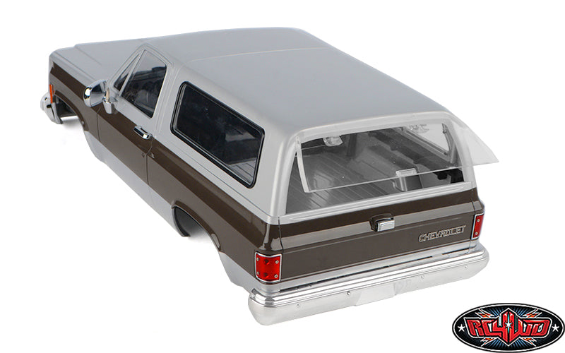 RC4WD Karosserie Chevrolet Blazer Hard Body Silber Z-B0273