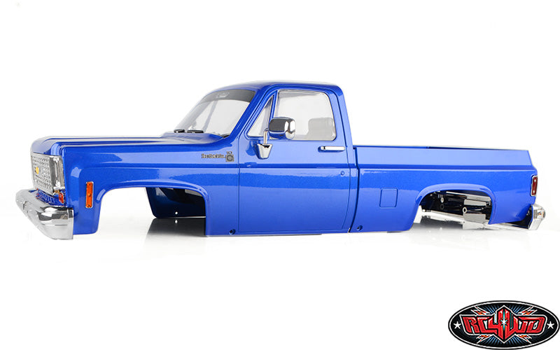 RC4WD Karosserie Chevrolet K10 Scottsdale Blau Z-B0274