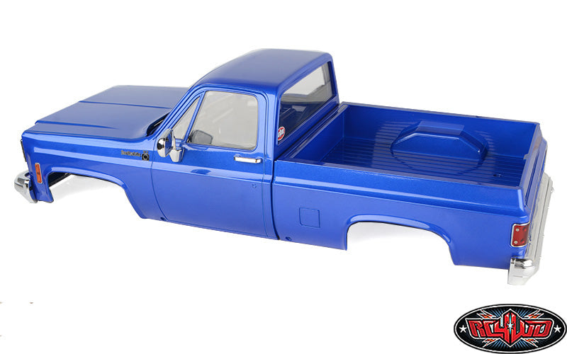RC4WD Karosserie Chevrolet K10 Scottsdale Blau Z-B0274