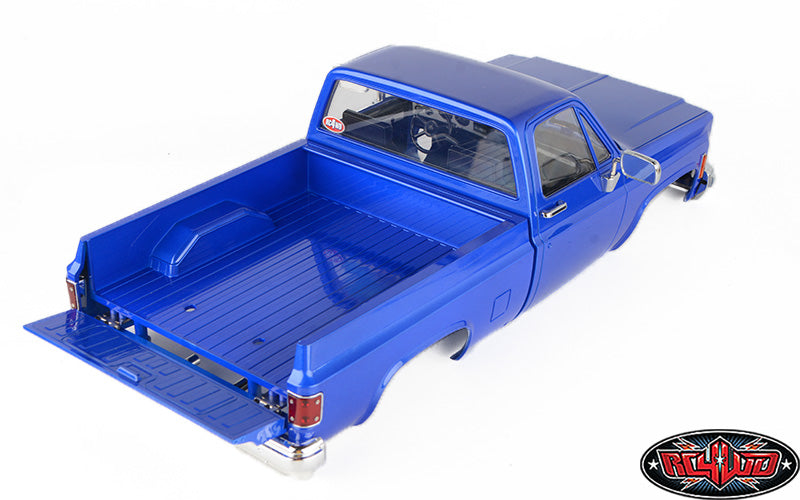 RC4WD Karosserie Chevrolet K10 Scottsdale Blau Z-B0274