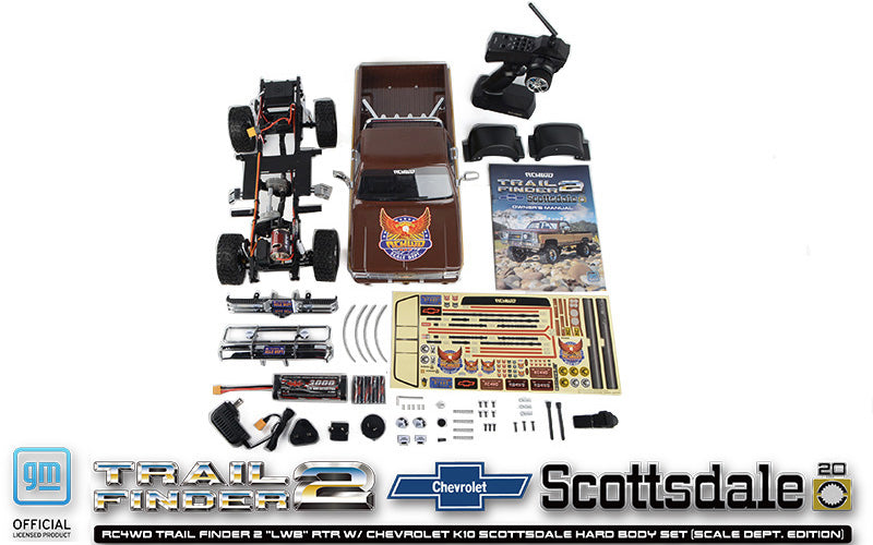 RC4WD Trail Finder 2 LWB Chevrolet K10 Scottsdale RTR Z-RTR0071