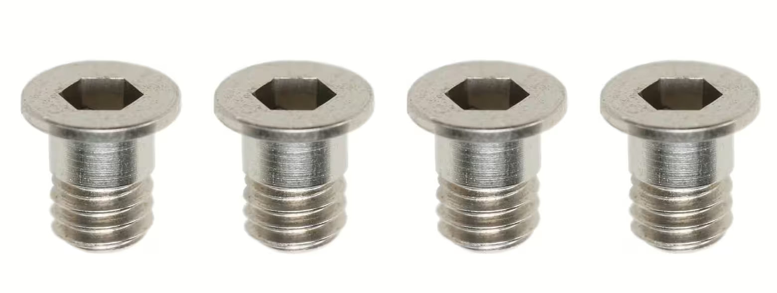 Yokomo Vis 3x4mm pour platine Argent (x4) MS2.0 ZC-F34SS