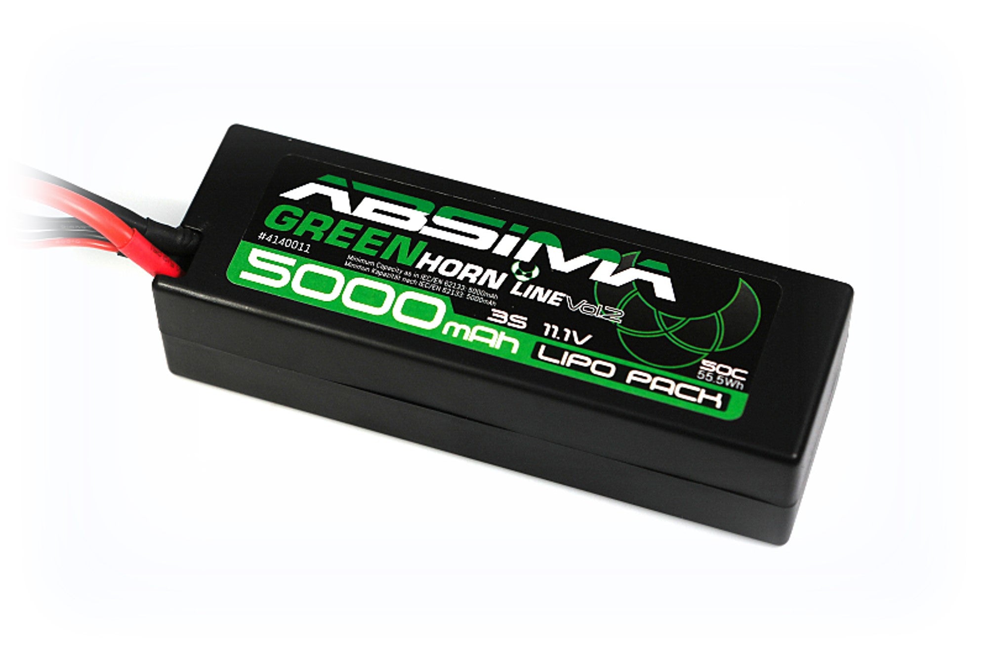 Absima Batterie Lipo 11.1V 5000mAh 50C Dean 4140011